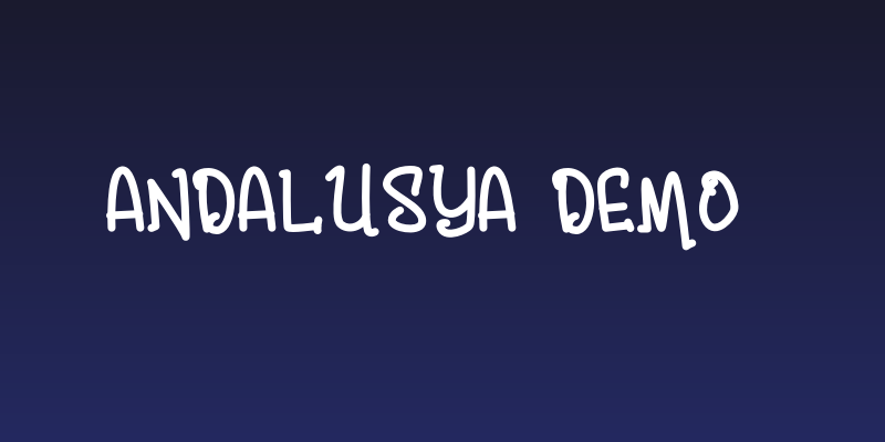 Andalusya[Demo] Social Header