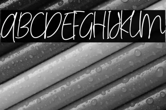 Andalusya Font examples