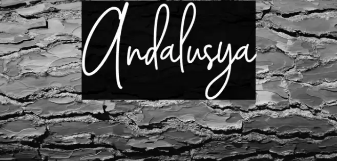 Andalusya Font examples