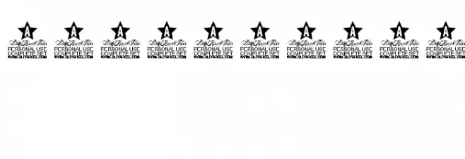 Andaluzia Personal Use Regular Font OTHER CHARS