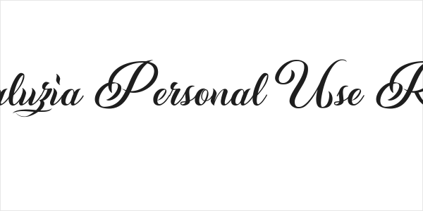 Andaluzia Personal Use Regular Logo