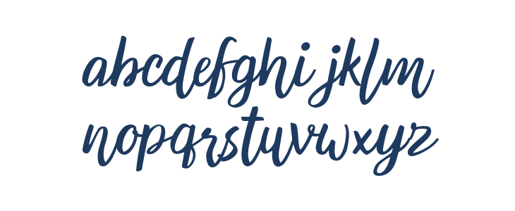 Andaman DEMO Italic Lowercase