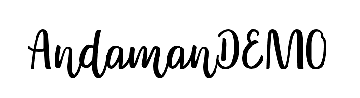 Andaman DEMO  Frei Schriftart Herunterladen