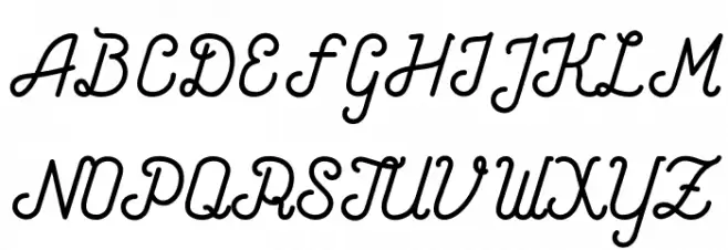 Andara Script Demo Шрифта ВЕРХНИЙ