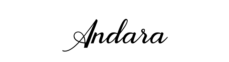 Andara  font caratteri gratis