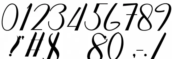 Andara Font OTHER CHARS