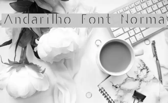 Andarilho Font Normal Font examples