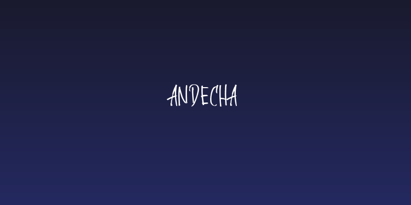 Andecha Social Header