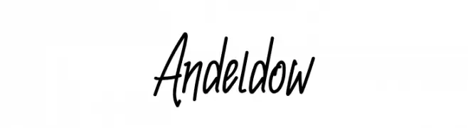 Andeldow  les polices de caractères gratuit tlcharger