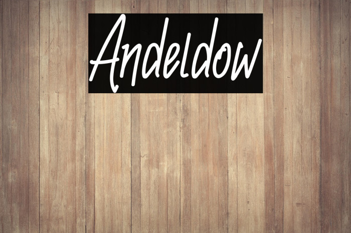 Andeldow Example 1