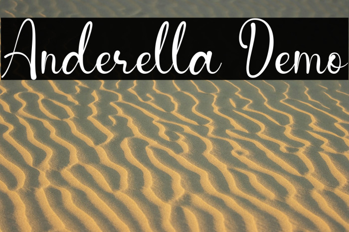 Anderella Demo Example 3