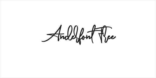 AnderfontFree Logo