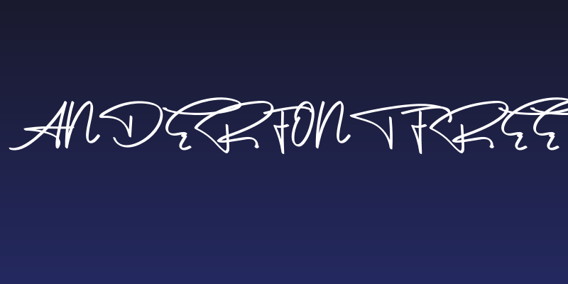 AnderfontFree Social Header