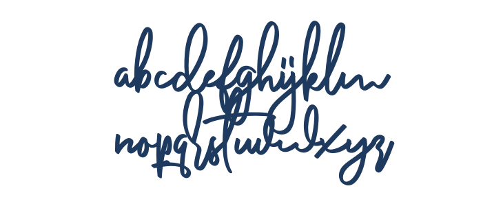 AnderfontFree Lowercase