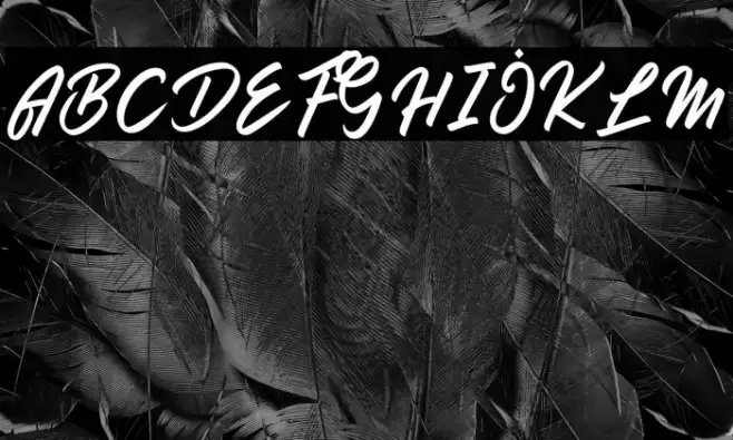 Anderik Font examples