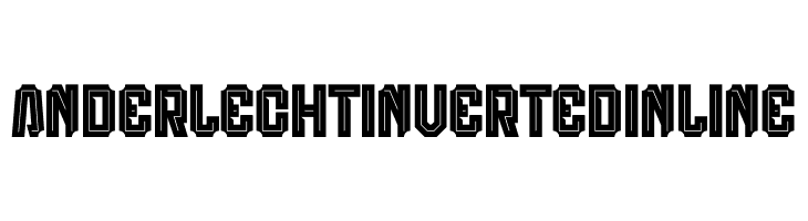 Anderlecht Inverted Inline  font caratteri gratis