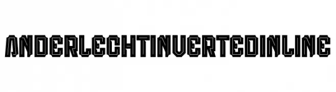 Anderlecht Inverted Inline  Descarca Fonturi Gratis