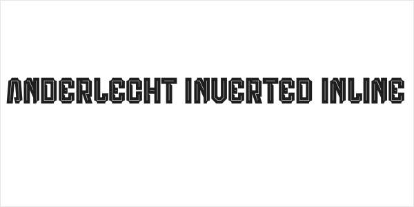 Anderlecht Inverted Inline Logo