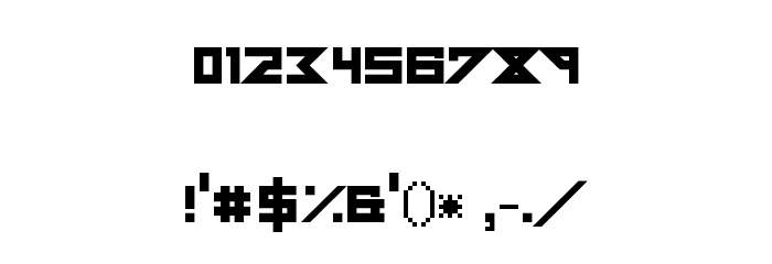 Andermo Regular Font OTHER CHARS