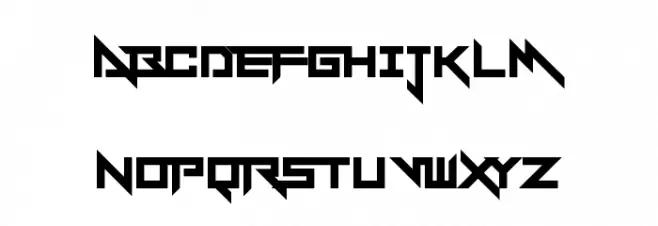 Andermo Regular Schriftart Groß