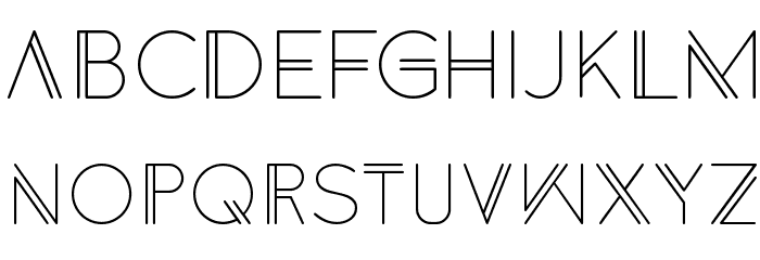 Anders Font LOWERCASE