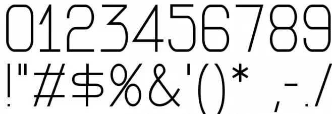 Andersans Font OTHER CHARS