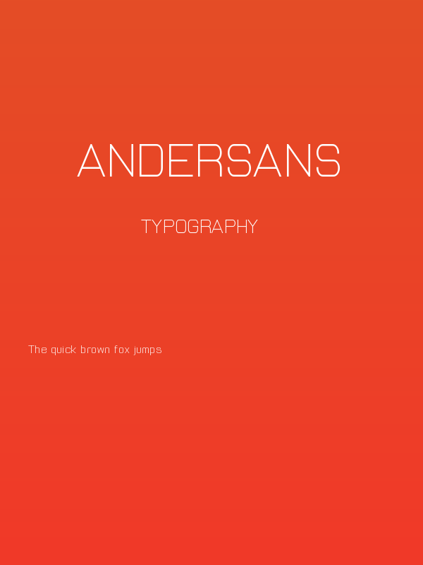 Andersans Poster