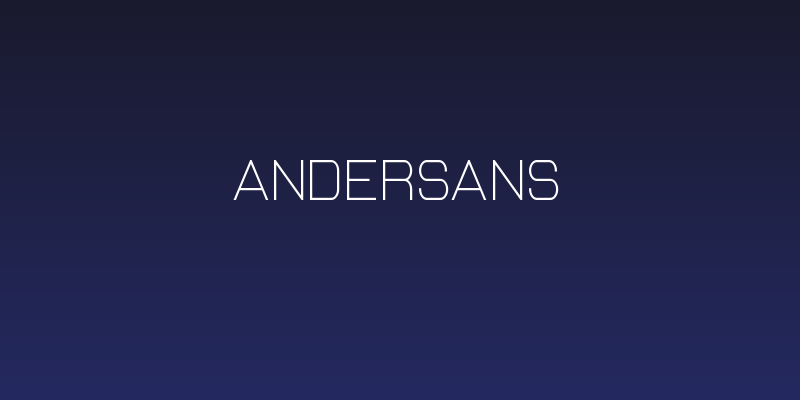 Andersans Social Header