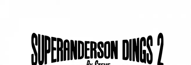 Anderson Dings 2 Шрифта ВЕРХНИЙ