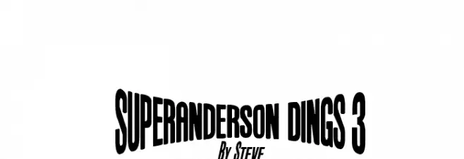 Anderson Dings 3 Schriftart Groß