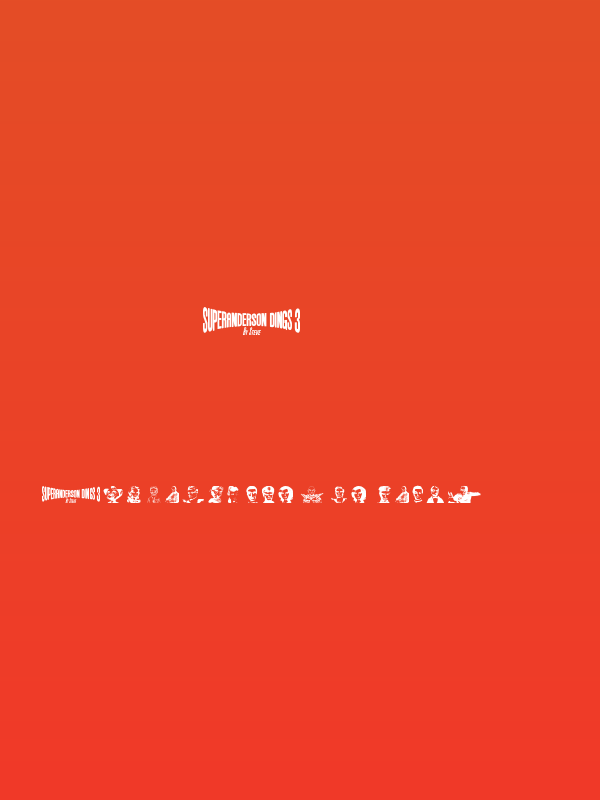 Anderson Dings 3 Poster