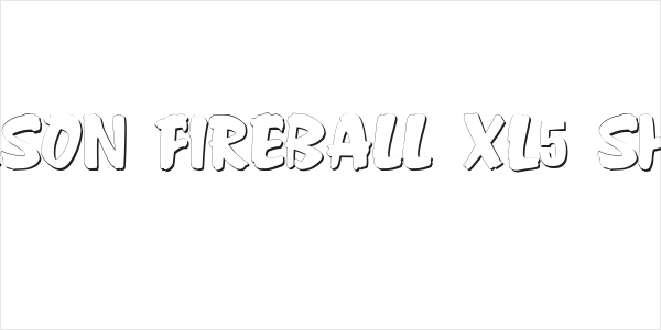 Anderson Fireball XL5 Shadow Logo