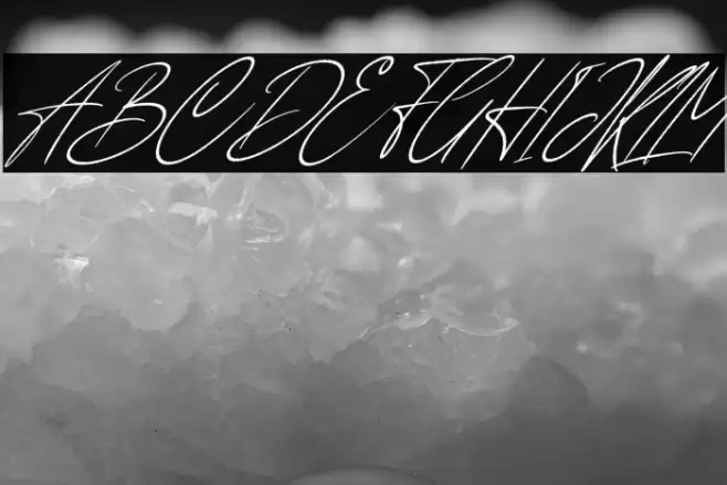 Anderson Signature Italic Font examples