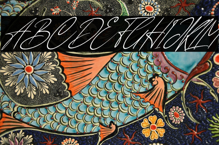 Anderson Signature Italic Example 3