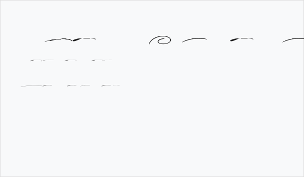 Anderson Signature Swash Business Card