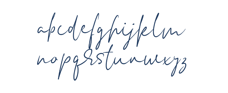 Anderson Signature Lowercase