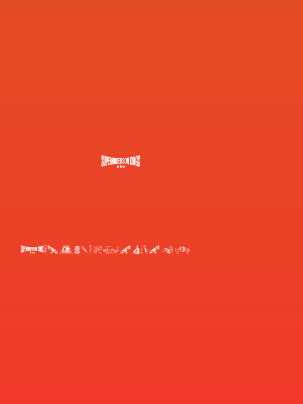 Anderson Space1999 Dings Poster