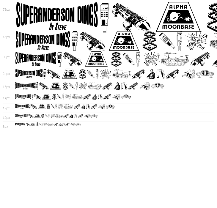 Anderson Space1999 Dings Waterfall