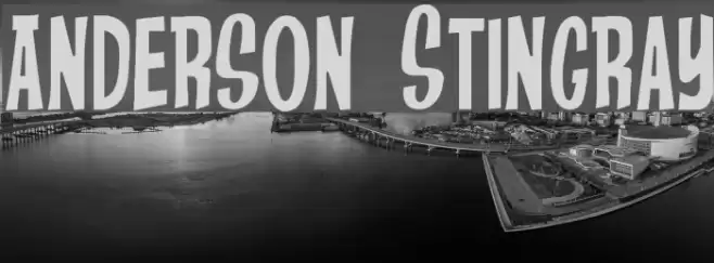 Anderson Stingray Шрифта examples