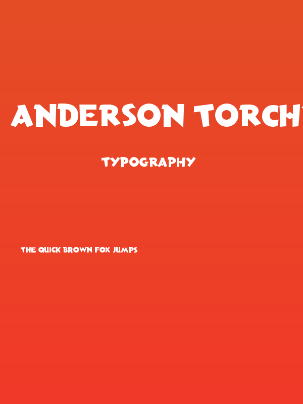 Anderson Torchy The Battery Boy Poster