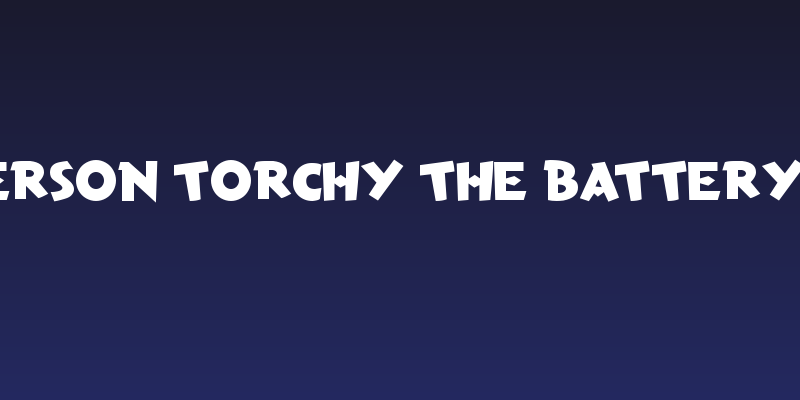 Anderson Torchy The Battery Boy Social Header