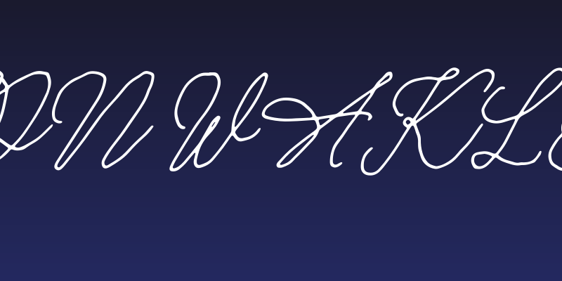 Anderson Wakler Italic Social Header