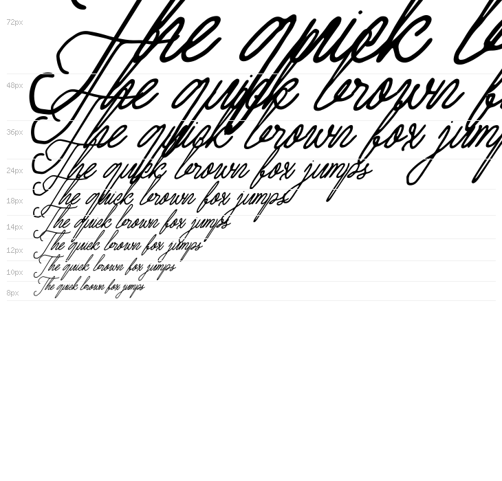 Anderson Wakler Italic Waterfall