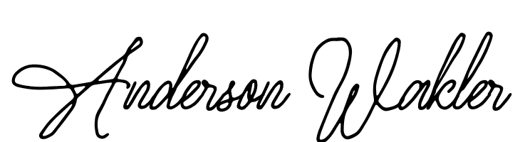 Anderson Wakler  Descarca Fonturi Gratis