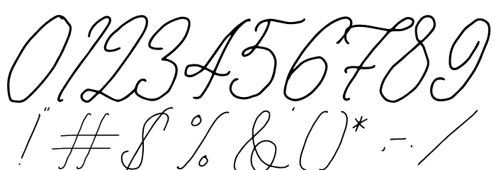 Anderson Wakler Font OTHER CHARS