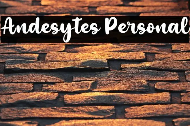 Andesytes Personal Example 2