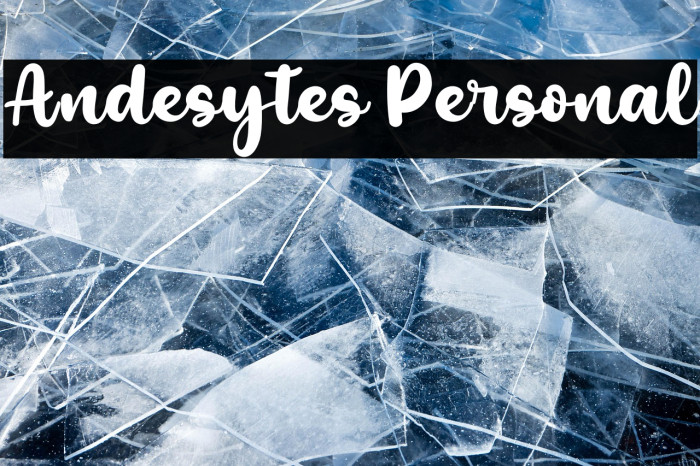 Andesytes Personal Example 3