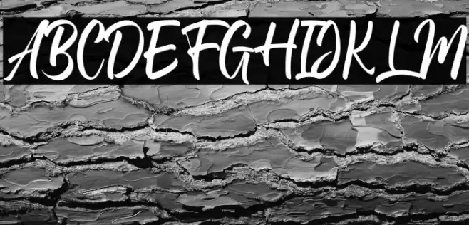 Andhibath Demo Font examples