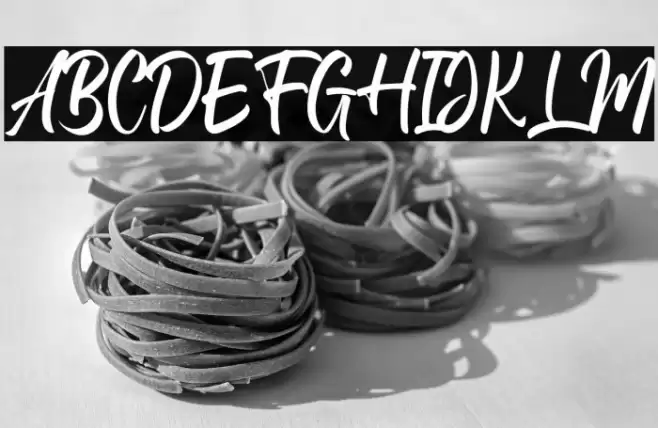 Andhibath Demo Font examples