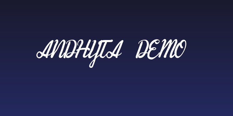 Andhyta (demo) Social Header
